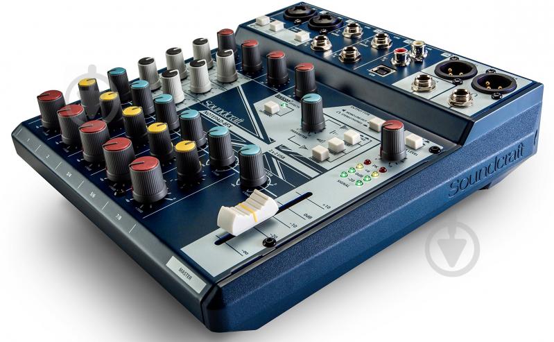 Пульт мікшерний Soundcraft NOTEPAD-8FX - фото 4