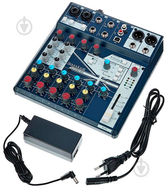 Пульт мікшерний Soundcraft NOTEPAD-8FX - фото 10