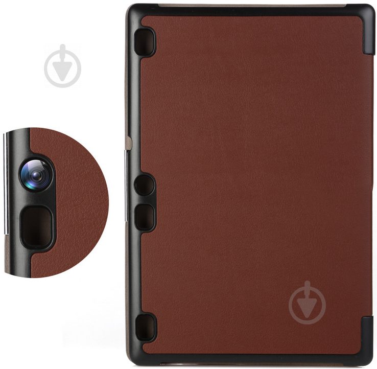 Чехол-книжка BeCover Smart Case Lenovo Tab 10 Business X70 brown (700883) - фото 3