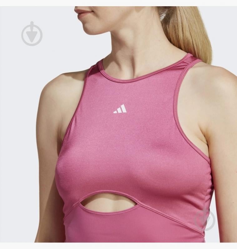 Майка Adidas IB8592 р.S рожевий - фото 5