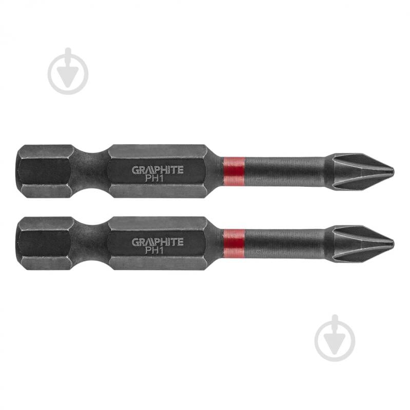 Бита GRAPHITE PH1 х 50 мм 2 шт. 56H518 - фото 1