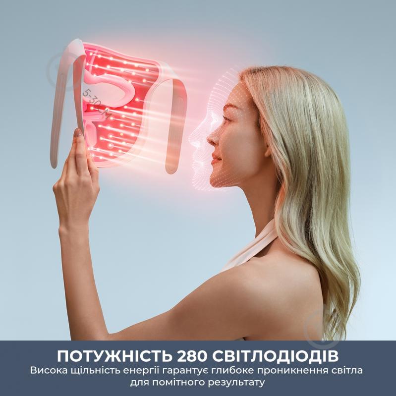 LED-маска для лица DREAME Chrona (AB01A) - фото 4 LED-маска для лица DREAME Chrona (AB01A) - фото 4