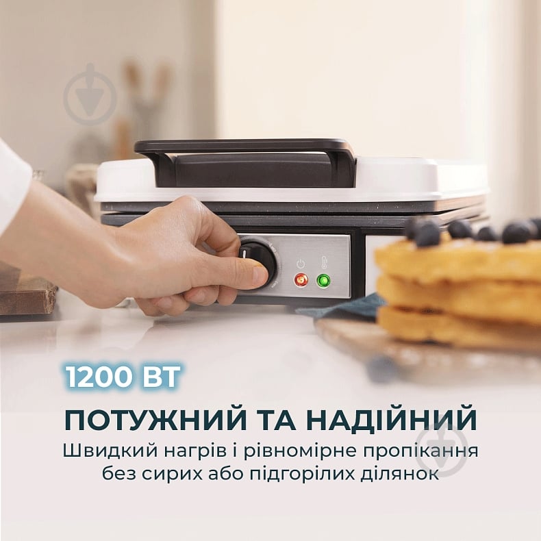 Вафельница CECOTEC Fun Gofrestone 4Inox - фото 4