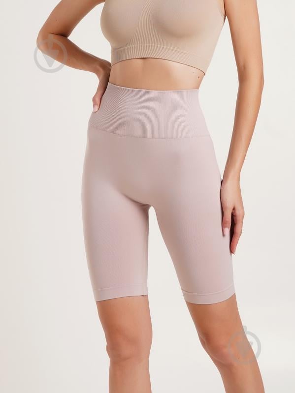 Велосипедки Giulia TRACKS SHAPE р. S/M пудровый - фото 2