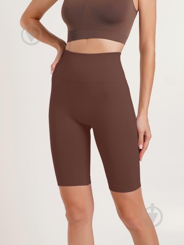 Велосипедки Giulia TRACKS SHAPE р. L/XL коричневый - фото 2 Велосипедки Giulia TRACKS SHAPE р. L/XL коричневый - фото 2