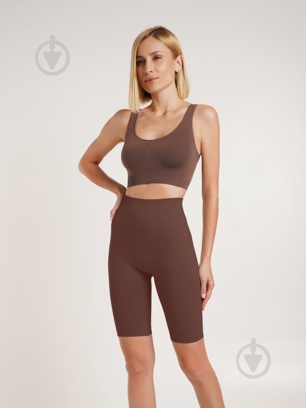 Велосипедки Giulia TRACKS SHAPE р. L/XL коричневый - фото 4 Велосипедки Giulia TRACKS SHAPE р. L/XL коричневый - фото 4