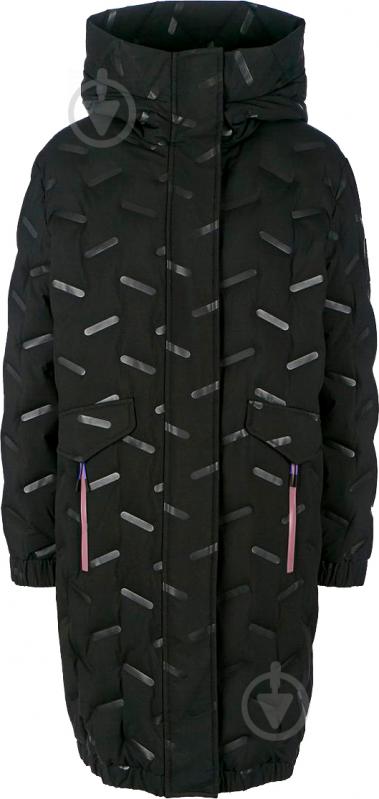 Пуховик женский EA7 WOVEN DOWN JACKET 6GTK08-TNU5Z-1200 р.S черный - фото 1