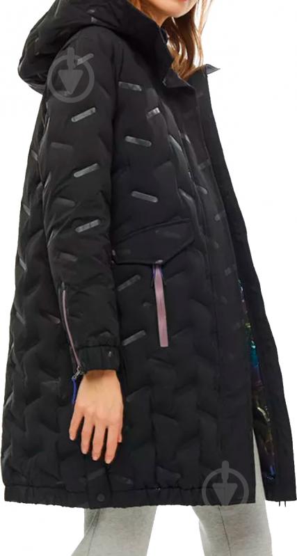 Пуховик женский EA7 WOVEN DOWN JACKET 6GTK08-TNU5Z-1200 р.S черный - фото 3