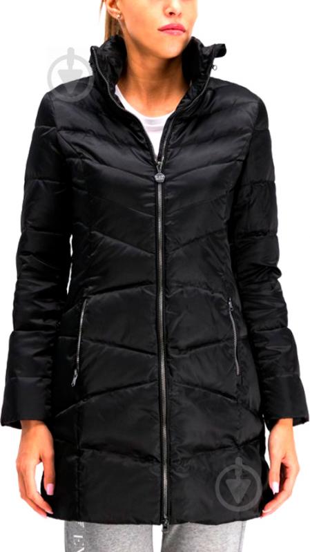 Пуховик жіночий EA7 WOVEN DOWN JACKET 6GTL04-TN05Z-1200 р.L чорний - фото 3