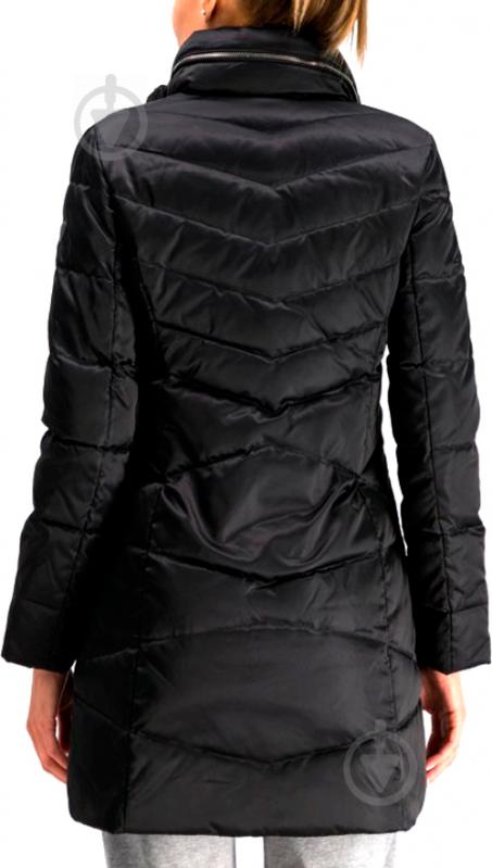 Пуховик жіночий EA7 WOVEN DOWN JACKET 6GTL04-TN05Z-1200 р.L чорний - фото 2