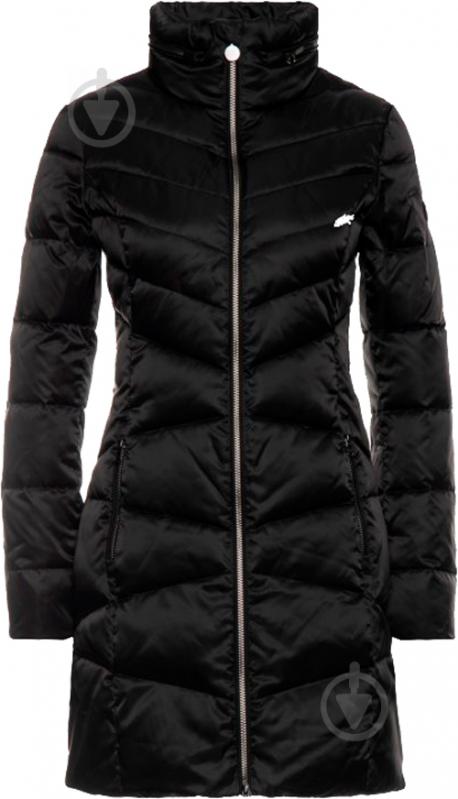 Пуховик жіночий EA7 WOVEN DOWN JACKET 6GTL04-TN05Z-1200 р.L чорний - фото 1