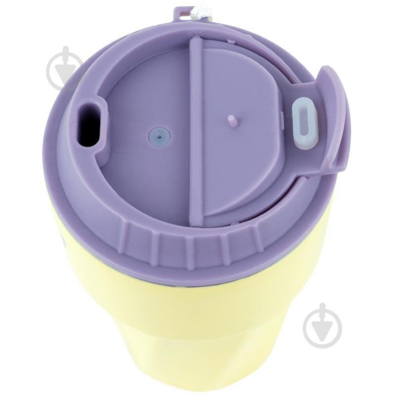 Термокружка KITE 450 мл желтая K26-1220-3 - фото 3