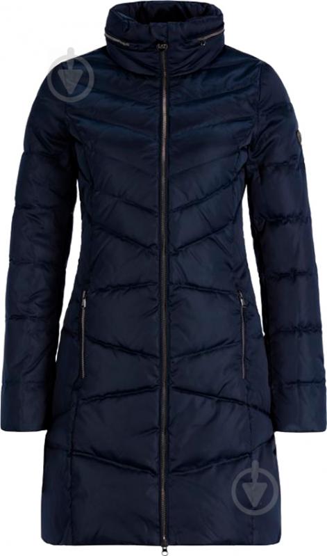 Пуховик жіночий демісезонний EA7 WOVEN DOWN JACKET 6GTL04-TN05Z-1554 р.L блакитний - фото 1