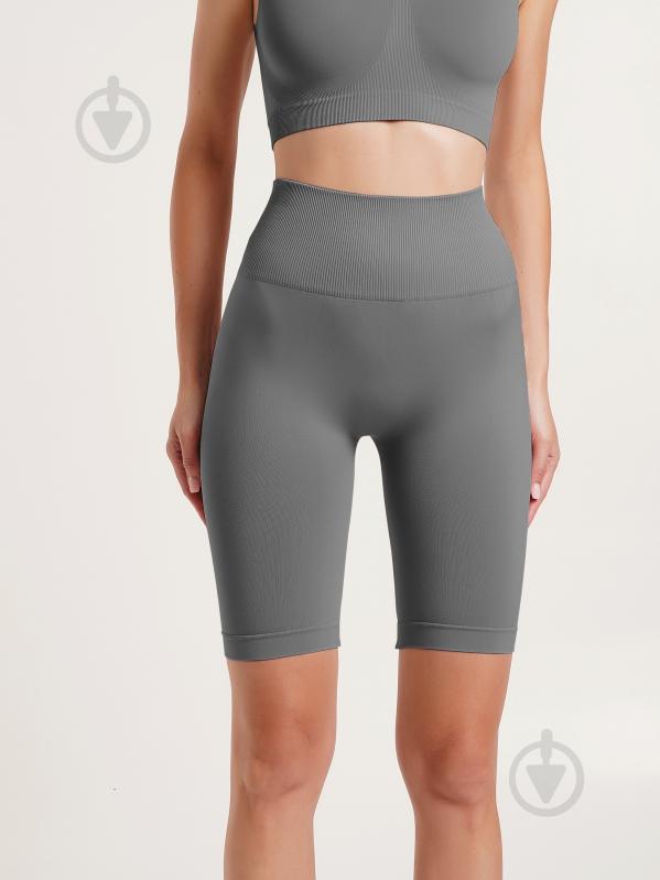 Велосипедки Giulia TRACKS SHAPE р. S/M серый - фото 2