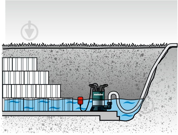 Насос дренажний Metabo TDP 7501 S - фото 4