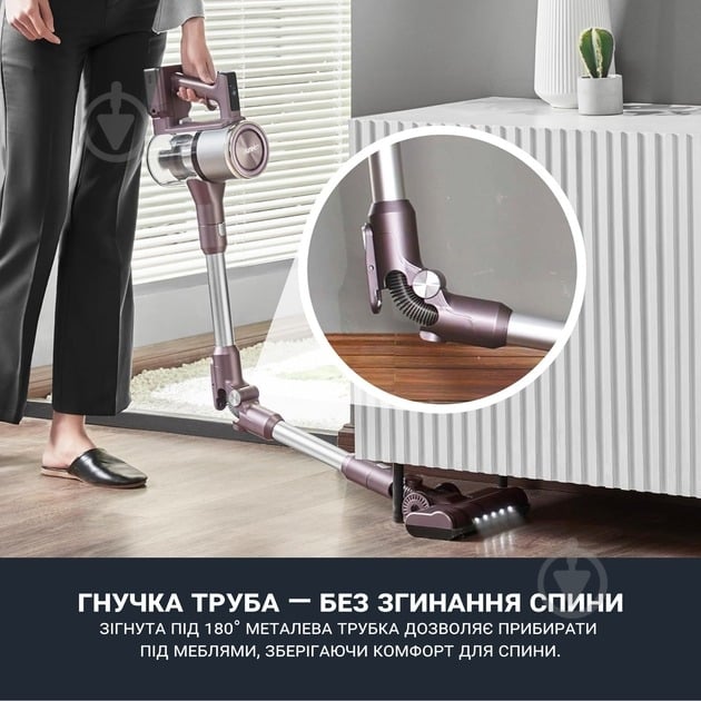 Пылесос аккумуляторный Eureka AK10 PRO brown - фото 2