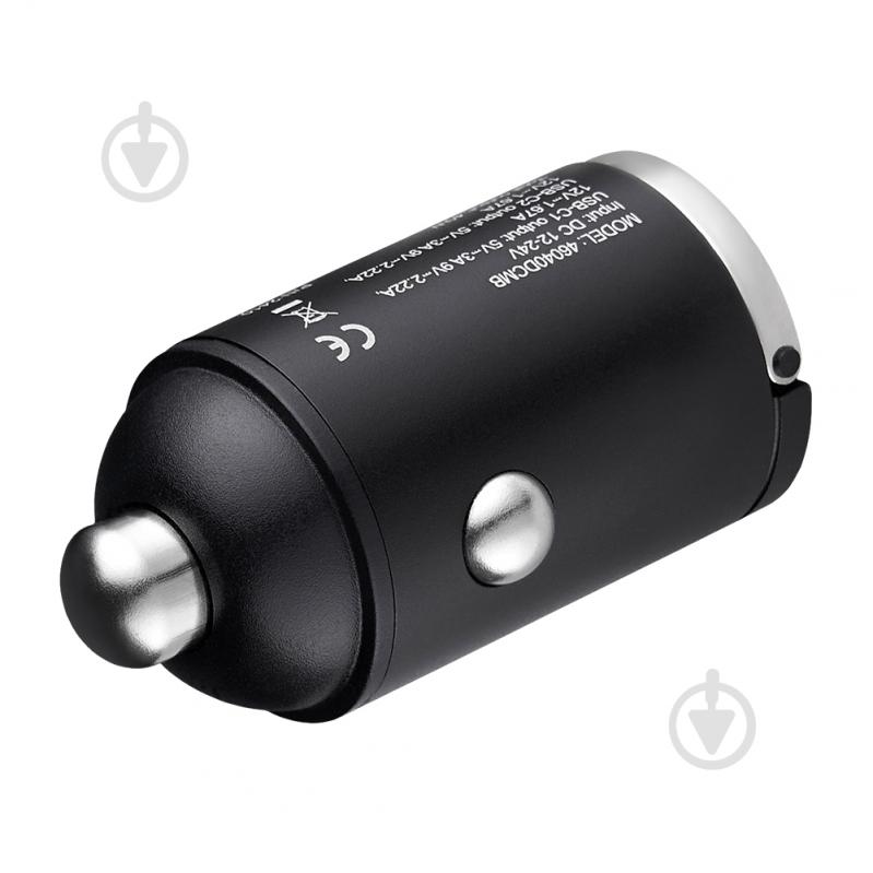 Зарядное устройство — адаптер прикуривателя-USB Brevia ePower NanoMetal 40W 2xUSB-C черный 46040DCMB - фото 2 Зарядное устройство — адаптер прикуривателя-USB Brevia ePower NanoMetal 40W 2xUSB-C черный 46040DCMB - фото 2