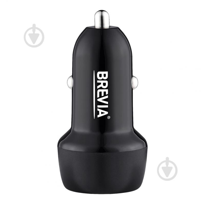 Зарядное устройство — адаптер прикуривателя-USB Brevia ePower SingleDrive 18W 1xUSB-A черный 46018UB - фото 2 Зарядное устройство — адаптер прикуривателя-USB Brevia ePower SingleDrive 18W 1xUSB-A черный 46018UB - фото 2