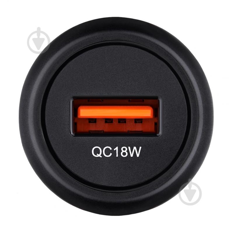 Зарядное устройство — адаптер прикуривателя-USB Brevia ePower SingleDrive 18W 1xUSB-A черный 46018UB - фото 3 Зарядное устройство — адаптер прикуривателя-USB Brevia ePower SingleDrive 18W 1xUSB-A черный 46018UB - фото 3