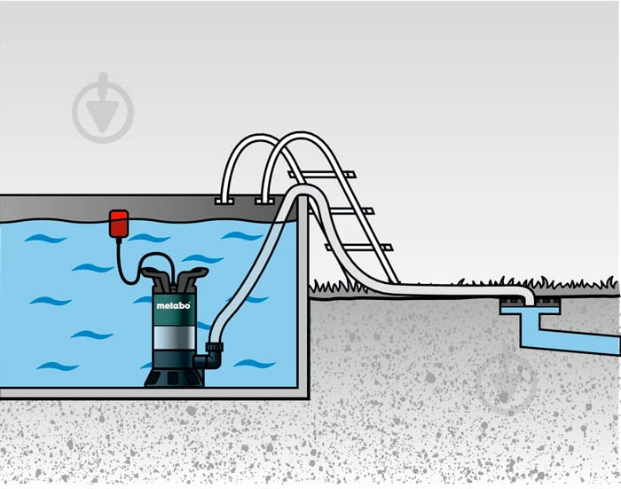 Насос дренажний Metabo PS 15000 S - фото 5