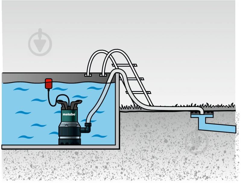Насос Metabo занурювальний TPS 16000 S COMBI комбінований - фото 9