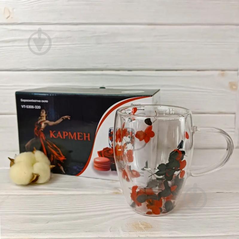 Набір чашок Vittora Кармен 320 мл 2 шт. - фото 2 Набір чашок Vittora Кармен 320 мл 2 шт. - фото 2