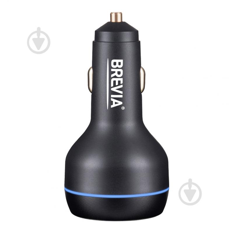 Зарядное устройство — адаптер прикуривателя-USB Brevia ePower TriPower PRO 130W 2xUSB-C+1xUSB-A 46130DCUB - фото 4 Зарядное устройство — адаптер прикуривателя-USB Brevia ePower TriPower PRO 130W 2xUSB-C+1xUSB-A 46130DCUB - фото 4
