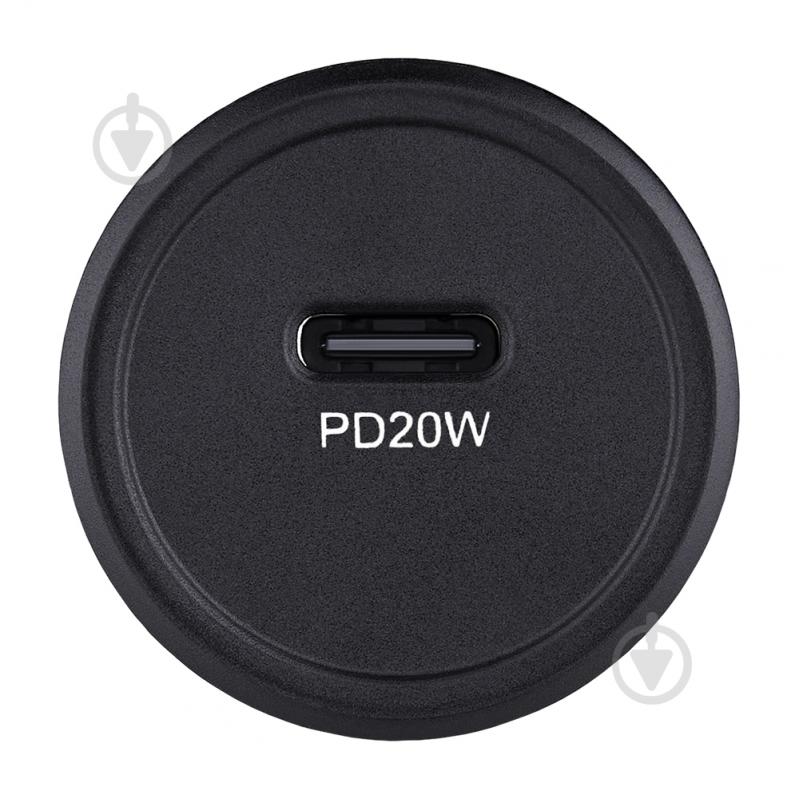 Зарядное устройство — адаптер прикуривателя-USB Brevia ePower TurboCharge 20W 1xUSB-C черный 46020CB - фото 4