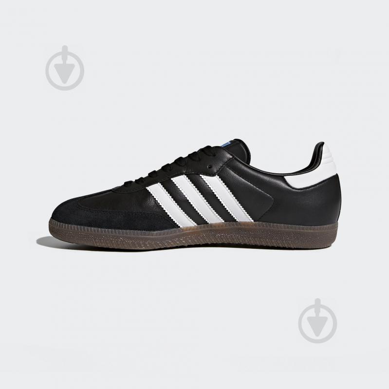 Кроссовки мужские демисезонные Adidas SAMBA OG BZ0058 р.44 черные - фото 6