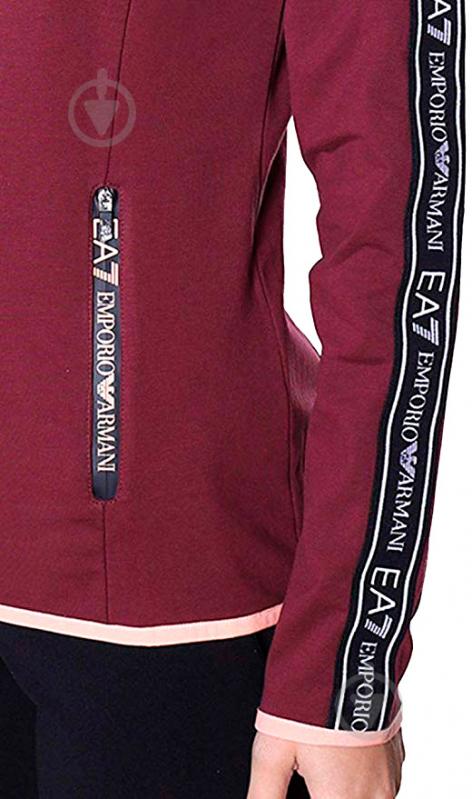 Світшот EA7 JERSEY_SWEATSHIRT 6GTM11-TJ31Z-1491 р. S бордовий - фото 2