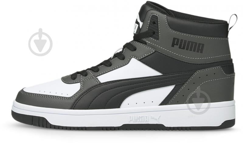 Кросівки чоловічі демісезонні Puma PUMA REBOUND JOY 37476508 р.46 сіро-чорні - фото 1