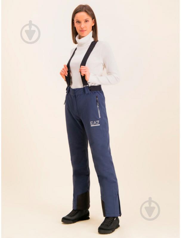 Брюки EA7 WOVEN_TROUSER 6GTP04-TNQ7Z-0445 р. L синий - фото 7