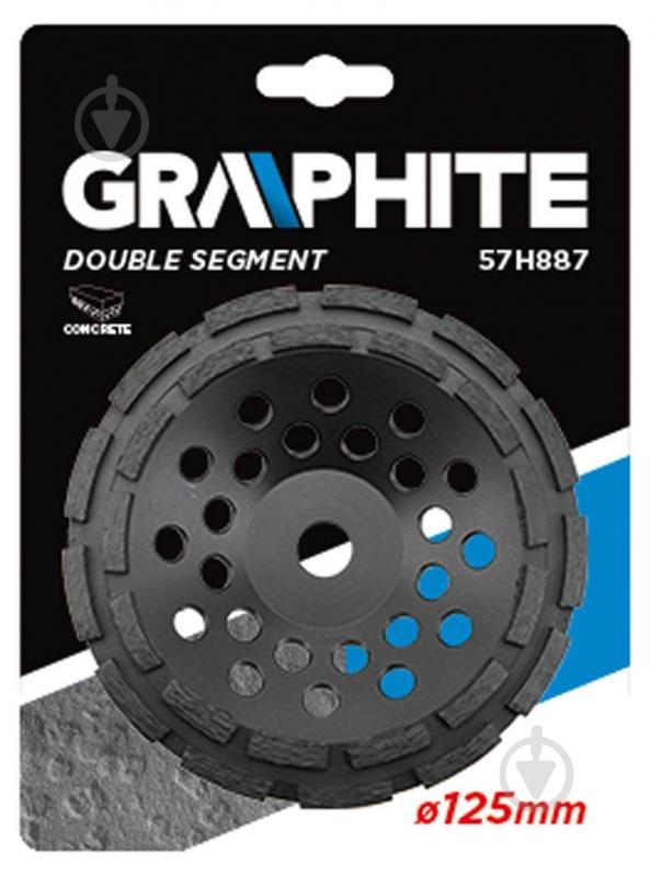 Чашка алмазная GRAPHITE 57H887 - фото 2 Чашка алмазная GRAPHITE 57H887 - фото 2