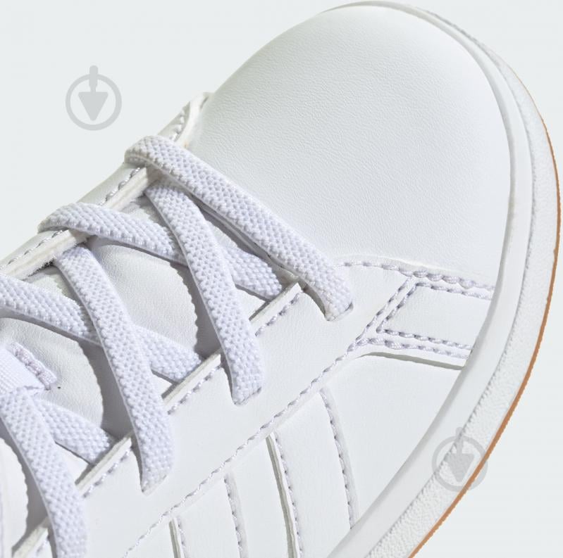 Кросівки дитячі демісезонні Adidas Grand Court Mid K JR0803 р.35,5 білі - фото 9 Кросівки дитячі демісезонні Adidas Grand Court Mid K JR0803 р.35,5 білі - фото 9