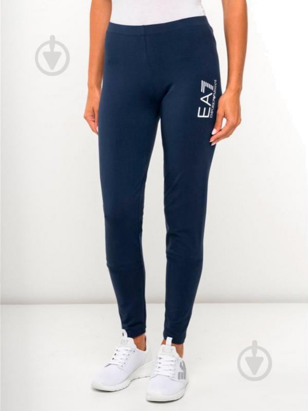 Лосины EA7 JERSEY_LEGGINGS 6GTP53-TJ01Z-1554 р.M голубой - фото 2