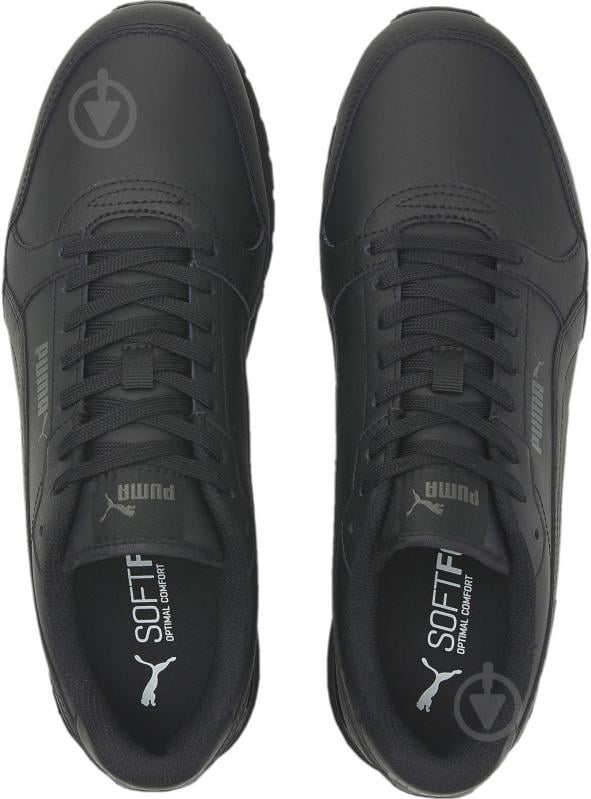 Кроссовки мужские демисезонные Puma ST RUNNER V3 L 38485511 р.46 черные - фото 4