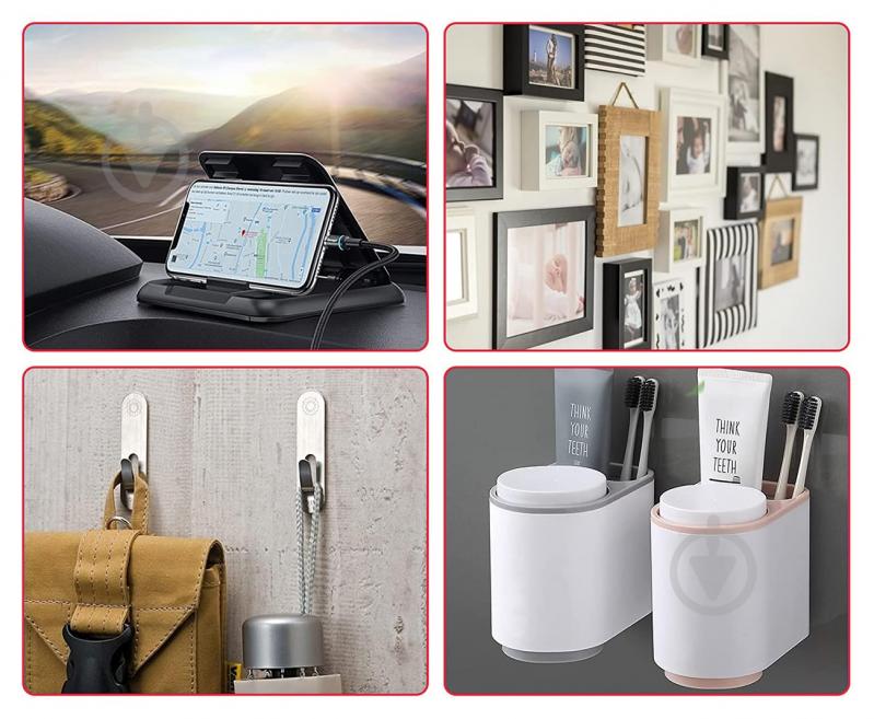 Клейкие полоски 3M VHB 5040 сверхпрочные монтажные 8 шт. - фото 4 Клейкие полоски 3M VHB 5040 сверхпрочные монтажные 8 шт. - фото 4