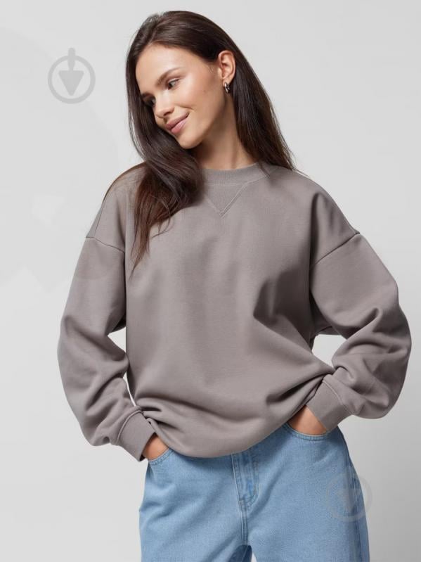 Світшот Outhorn SWEATSHIRT F0733 OTHAW23TSWSF0733-82S р.S бежевий - фото 1