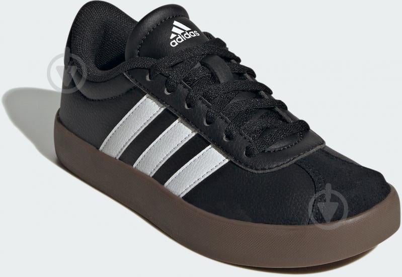 Кросівки дитячі демісезонні Adidas VL COURT 3.0 K IE3630 р.35,5 чорні - фото 3 Кросівки дитячі демісезонні Adidas VL COURT 3.0 K IE3630 р.35,5 чорні - фото 3