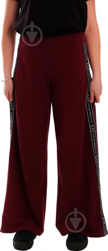 Штани EA7 JERSEY_TROUSER 6GTP63-TJ31Z-1491 р. M бордовий - фото 3