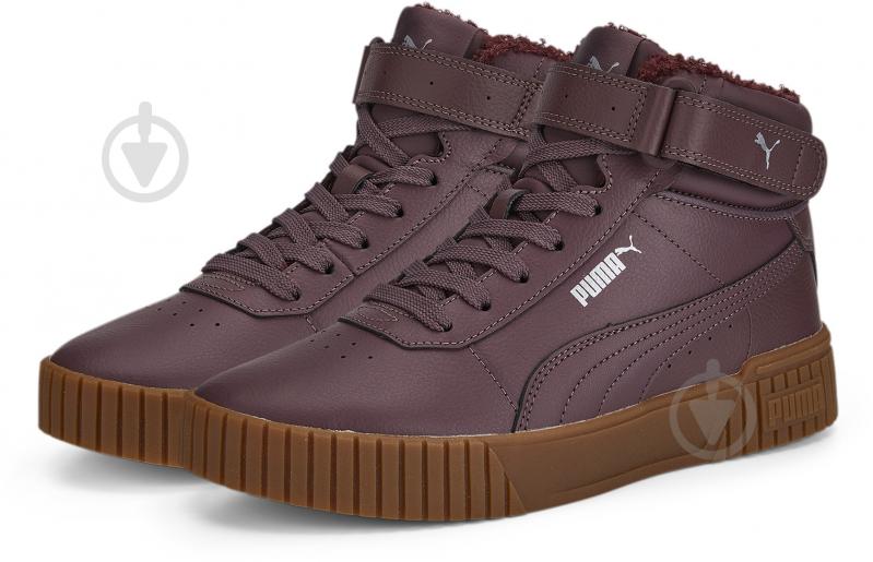 Черевики Puma CARINA 2.0 MID WTR 38585203 р.40,5 сливовий - фото 3