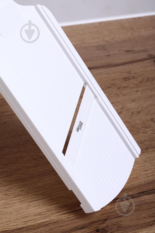 Терка-шинковка Smart Kitchen by Flamberg 30,5*9 см белый - фото 6 Терка-шинковка Smart Kitchen by Flamberg 30,5*9 см белый - фото 6