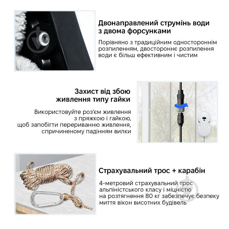 Робот-мойщик окон Inspire RN2-18 white - фото 10