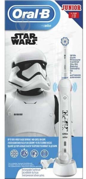 Зубная щетка Oral-B Pro 2 Junior Star Wars D501.513.2 978099 - фото 2