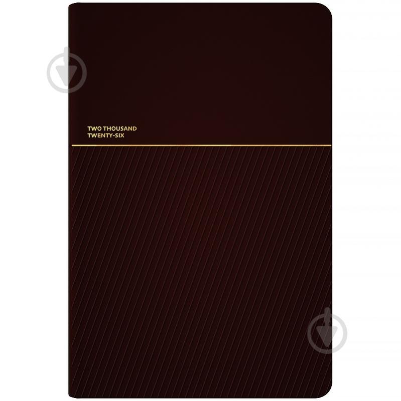 Щоденник датований Partner Traces Axent A5 2026 8829-26-3-A коричневий - фото 1