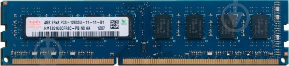 Оперативна пам'ять Hynix DDR3 SDRAM 4 GB (1x4GB) 1600 MHz (HMT351U6CFR8C-PB) - фото 1