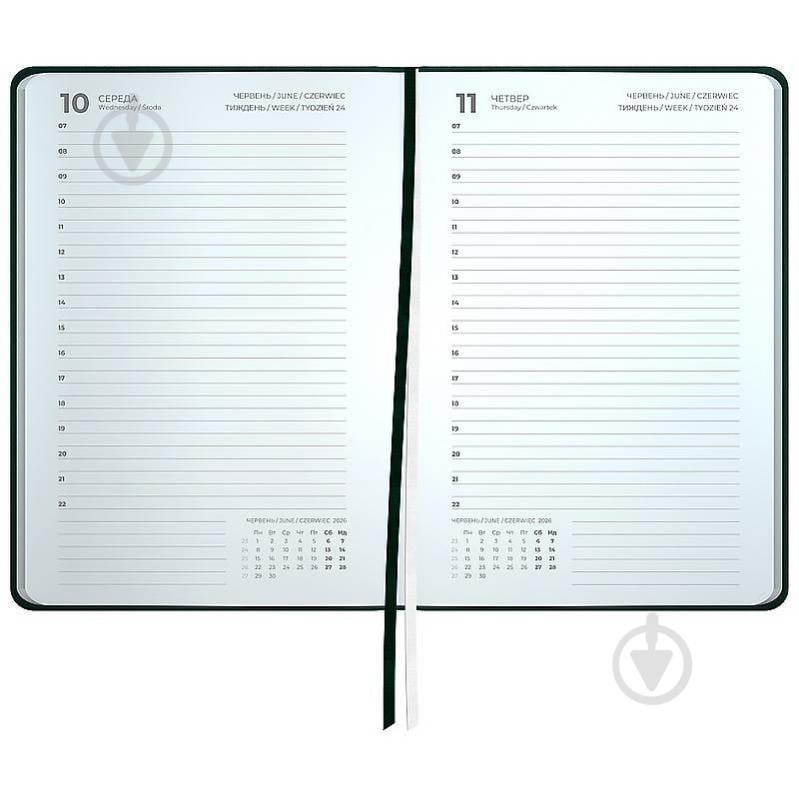 Дневник датированный Partner Traces Axent A5 2026 8829-26-2-A темно-зеленый - фото 3 Дневник датированный Partner Traces Axent A5 2026 8829-26-2-A темно-зеленый - фото 3