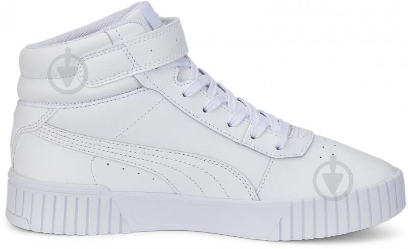 Кроссовки женские демисезонные Puma CARINA 2.0 MID 38585102 р.40,5 белые - фото 2