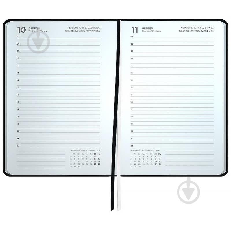 Дневник датированный Partner Traces Axent A5 2026 8829-26-1-A черный - фото 3 Дневник датированный Partner Traces Axent A5 2026 8829-26-1-A черный - фото 3