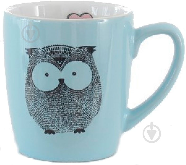 Чашка Limited Edition Owl Funny 280 мл Blue HTK-013 - фото 1